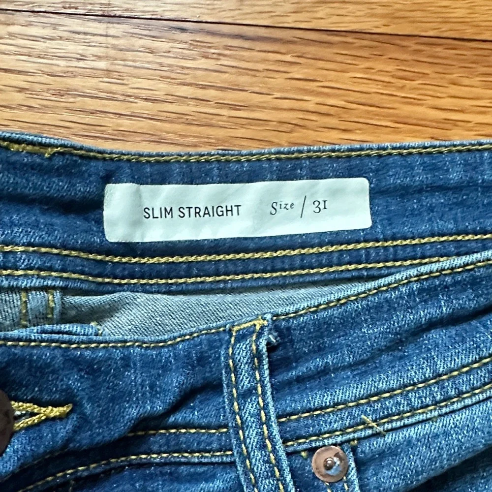 Pilcro by Anthropologie Slim Straight-Leg Jeans - Picture 2 of 10